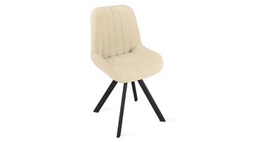 Обеденный стул Марвел Исп. 2 К2 (Черный муар/Велюр Confetti Cream) в Магнитогорске