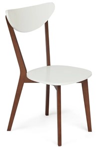 Обеденный стул MAXI (Макси), бук/МДФ 86x48,5x54,5 Белый/Коричневый арт.19583 в Миассе