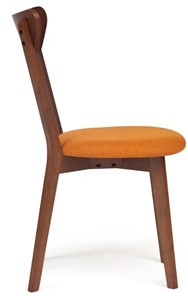 Обеденный стул MAXI (Макси), бук/ткань 86x48,5x54,5 Оранжевый/коричневый (2 шт) арт.10467 в Копейске - предосмотр 2
