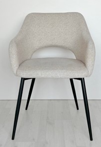 Мягкий стул MSK Палермо серо-белый в Копейске