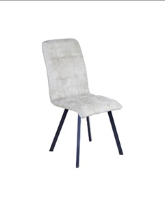 Обеденный стул Премьер С166 квадрат серый (под хром) в Златоусте