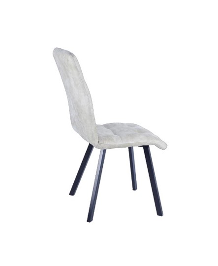 Обеденный стул Премьер С166 квадрат серый (под хром) в Копейске - изображение 1