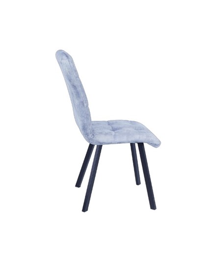 Обеденный стул Премьер С166 квадрат серый (под хром) в Копейске - изображение 4
