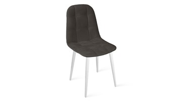 Обеденный стул Райс К1С (Белый матовый/Велюр Confetti Stone) в Миассе - предосмотр
