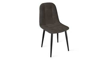 Обеденный стул Райс К1С (Черный муар/Велюр Confetti Stone) в Миассе - предосмотр