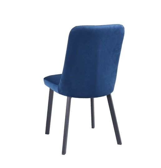 Кухонный стул Ретро С119 (отшив полоска, опора - профиль цвет под хром) в Магнитогорске - изображение 5