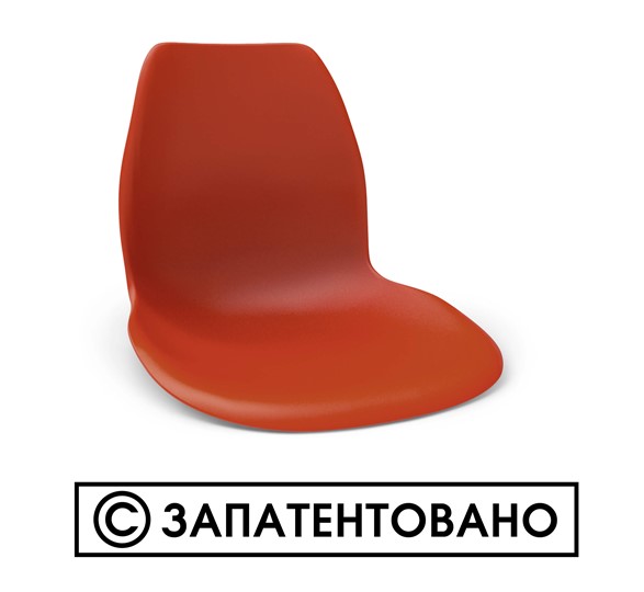 Обеденный стул SHT-ST29/S37 (красный ral 3020/хром лак) в Челябинске - изображение 12