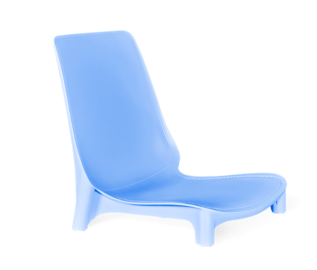 Обеденный стул SHT-ST75/S424-F (голубой/ваниль) в Челябинске - изображение 1