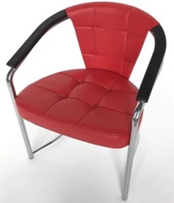 Обеденный стул Сонара комфорт С118-1 (отшив квадрат, опора - под хром) в Челябинске - предосмотр