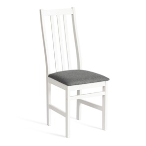 Кухонный стул SWEDEN / white, ткань тёмно-серая (150) id 20025 разобранный в Челябинске