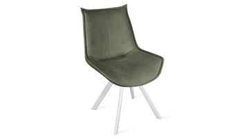 Обеденный стул Тейлор Исп. 2 К2 (Белый матовый/Микровелюр Jercy Deep Green) в Миассе