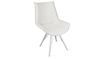 Обеденный стул Тейлор Исп. 2 К3 (Белый матовый/Кож.зам Polo White) в Копейске
