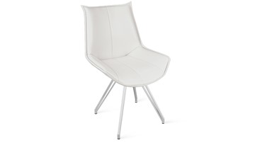 Обеденный стул Тейлор Исп. 2 К4 (Белый матовый/Кож.зам Polo White) в Магнитогорске