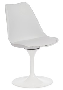 Обеденный стул TULIP FASHION CHAIR (mod.109) 48х55х81 белый/белый арт.19095 в Миассе