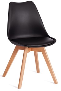 Обеденный стул TULIP (mod. 73-1) 47,5х55х80 черный арт.20222 в Магнитогорске