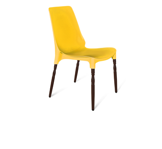 Обеденный стул SHT-ST75/S424-F (желтый ral1021/коричневый муар) в Челябинске - предосмотр