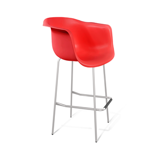 Барный стул SHT-ST31/S29 (красный/хром лак) в Копейске