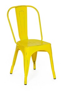 Обеденный стул LOFT CHAIR (mod. 012) 45х35х85 желтый/yellow vintage арт.11719 в Челябинске