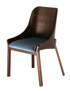 Обеденный стул ГринТри Моган с каркасом цвета Венге 310 в Миассе