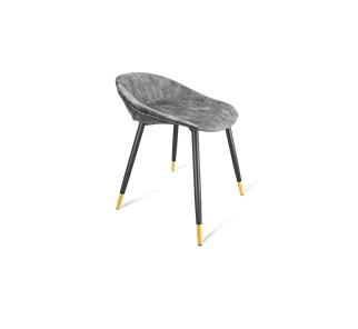 Обеденный стул SHT-ST19-SF1 / SHT-S95-1 (дымный/черный муар/золото) в Златоусте