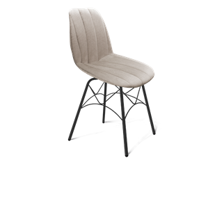 Обеденный стул SHT-ST29-С1 / SHT-S107 (лунный камень/черный муар) в Магнитогорске