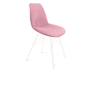 Обеденный стул SHT-ST29-С22 / SHT-S37 (розовый зефир/белый муар) в Миассе - предосмотр