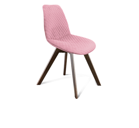 Обеденный стул SHT-ST29-С22 / SHT-S39 (розовый зефир/венге) в Челябинске - изображение