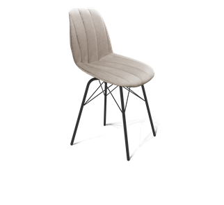 Обеденный стул SHT-ST29-С1 / SHT-S64 (лунный камень/черный муар) в Миассе - предосмотр