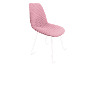 Обеденный стул SHT-ST29-С22 / SHT-S95-1 (розовый зефир/белый муар) в Челябинске - предосмотр