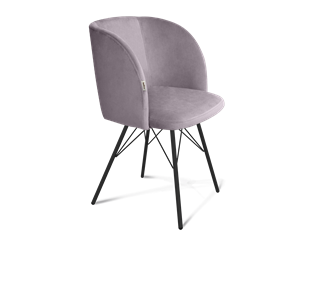 Обеденный стул SHT-ST33 / SHT-S37 (сиреневая орхидея/черный муар) в Миассе