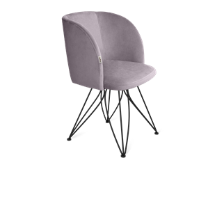 Обеденный стул SHT-ST33 / SHT-S113 (сиреневая орхидея/черный муар) в Копейске