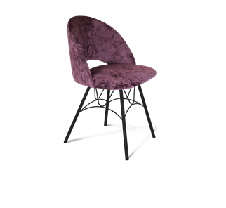 Обеденный стул SHT-ST34 / SHT-S100 (вишневый джем/черный муар) в Миассе