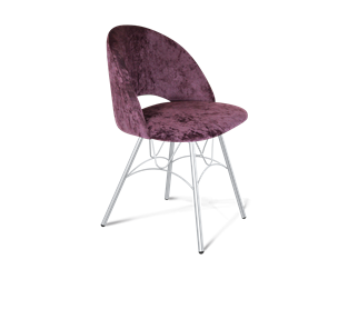 Обеденный стул SHT-ST34 / SHT-S100 (вишневый джем/хром лак) в Миассе