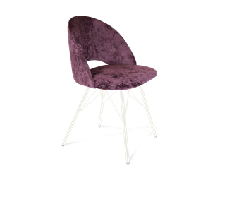 Обеденный стул SHT-ST34 / SHT-S37 (вишневый джем/белый муар) в Златоусте