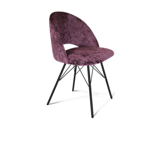 Обеденный стул SHT-ST34 / SHT-S37 (вишневый джем/черный муар) в Магнитогорске