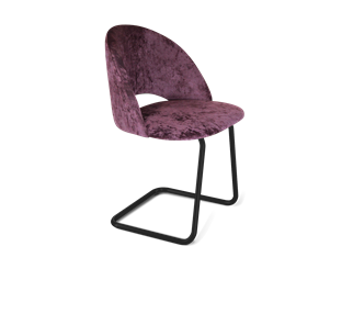 Обеденный стул SHT-ST34 / SHT-S45-1 (вишневый джем/черный муар) в Златоусте