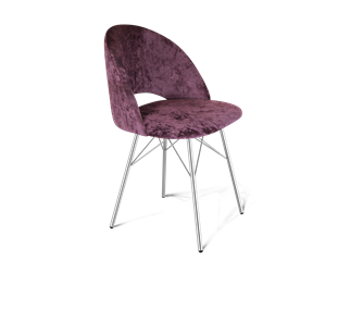 Обеденный стул SHT-ST34 / SHT-S64 (вишневый джем/хром лак) в Златоусте