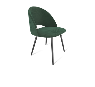 Обеденный стул SHT-ST34 / SHT-S95-1 (лиственно-зеленый/черный муар) в Копейске