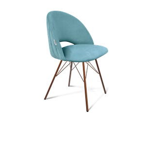 Обеденный стул SHT-ST34-1 / SHT-S37 (голубая пастель/медный металлик) в Миассе