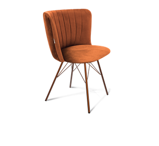 Обеденный стул SHT-ST36-1 / SHT-S37 (песчаная буря/медный металлик) в Миассе