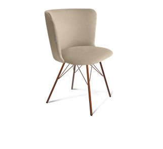 Обеденный стул SHT-ST36 / SHT-S37 (ванильный крем/медный металлик) в Магнитогорске