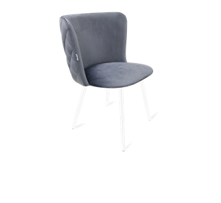 Обеденный стул SHT-ST36-3 / SHT-S95-1 (нейтральный серый/белый муар) в Миассе
