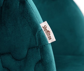 Полубарный стул SHT-ST33-1 / SHT-S29P-1 (альпийский бирюзовый/хром лак) в Челябинске - предосмотр 6