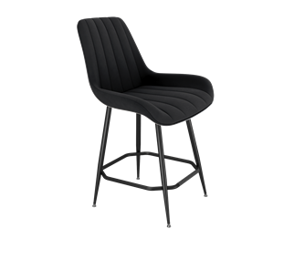 Полубарный стул SHT-ST37 / SHT-S148-1 (ночное затмение/черный муар) в Миассе