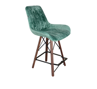 Полубарный стул SHT-ST37 / SHT-S80-1 (зеленый чай/темный орех/черный) в Миассе