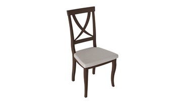 Обеденный стул Лион 2 (Орех темный/тк №110) в Челябинске