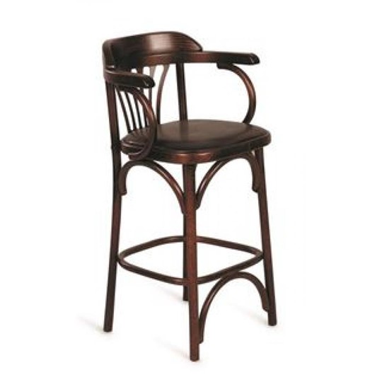 Барный стул 650 твердый (темный тон) в Магнитогорске - изображение 1