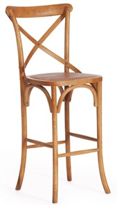 Барный стул CROSS BAR (mod.CE6002) 49,5х52,5х117 Груша (№3) арт.12820 в Челябинске