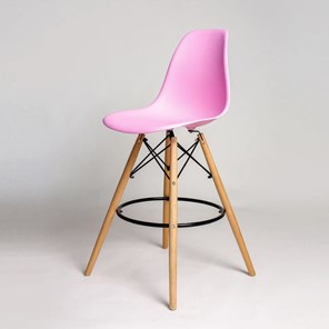Барный стул DSL 110 Wood bar (розовый) в Магнитогорске
