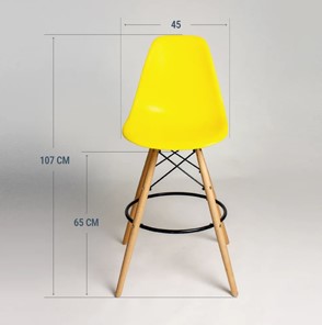 Барный стул DSL 110 Wood bar (лимон) в Копейске - предосмотр 1